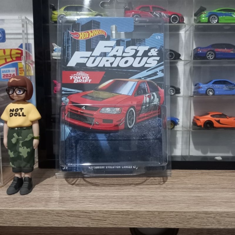 Custom Card Mitsubishi Lancer Evolution IX Fast & Furious 2021 Hot Wheels