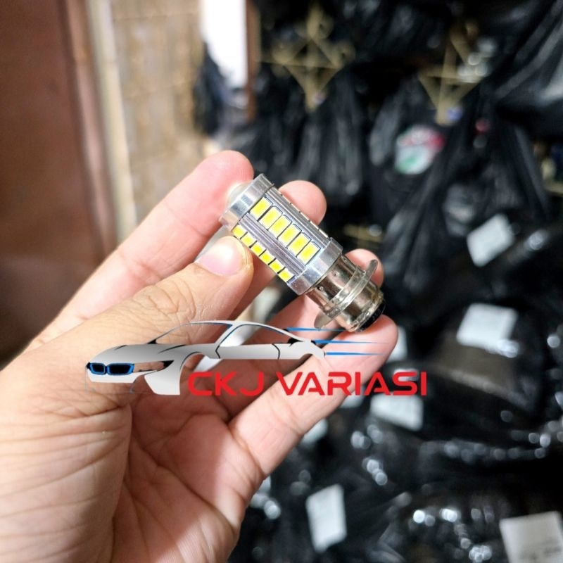 Lampu Led Motor belakang 33 Mata Titik Led Terang Sinar Fokus Halogen H6 Matic Bebek