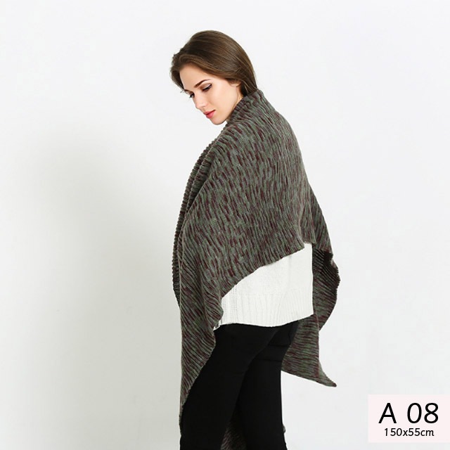 Imoda Korean Style Winter Wool Scarf Syal Musim Dingin | A 08