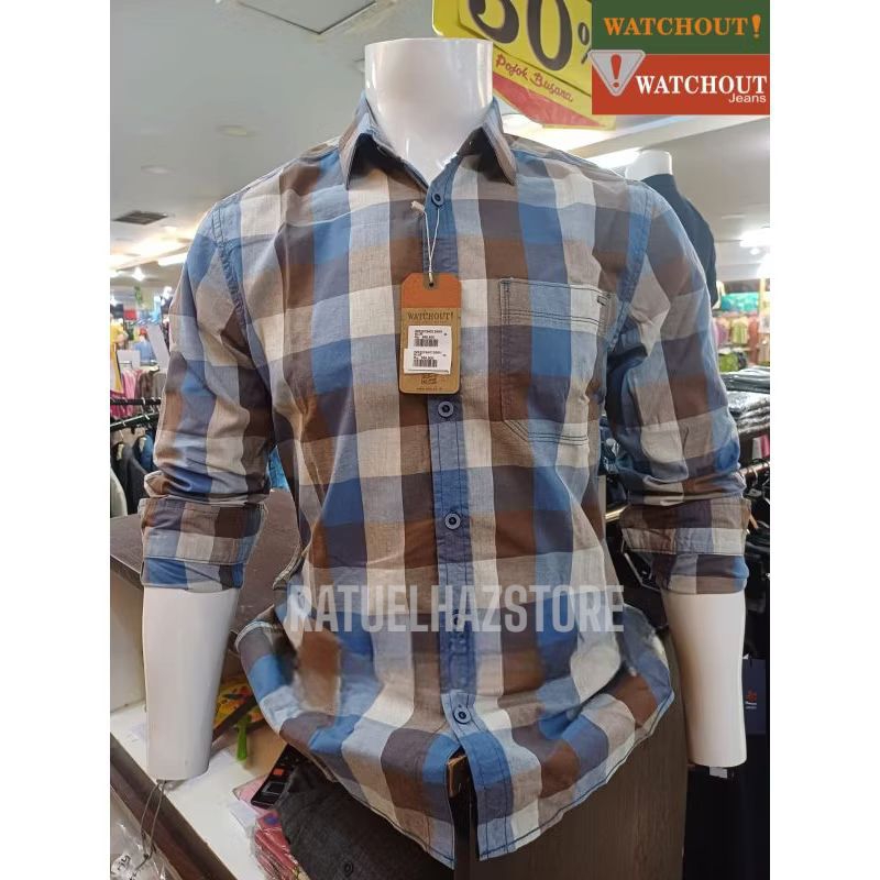 KEMEJA WATCHOUT ORIGINAL PRIA