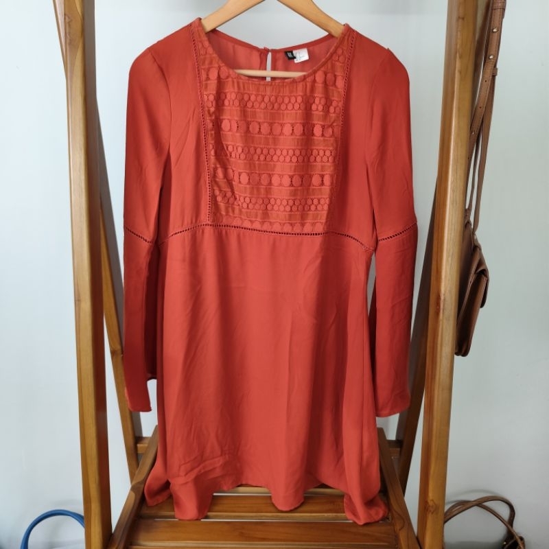 Tunik Orange Branded Original