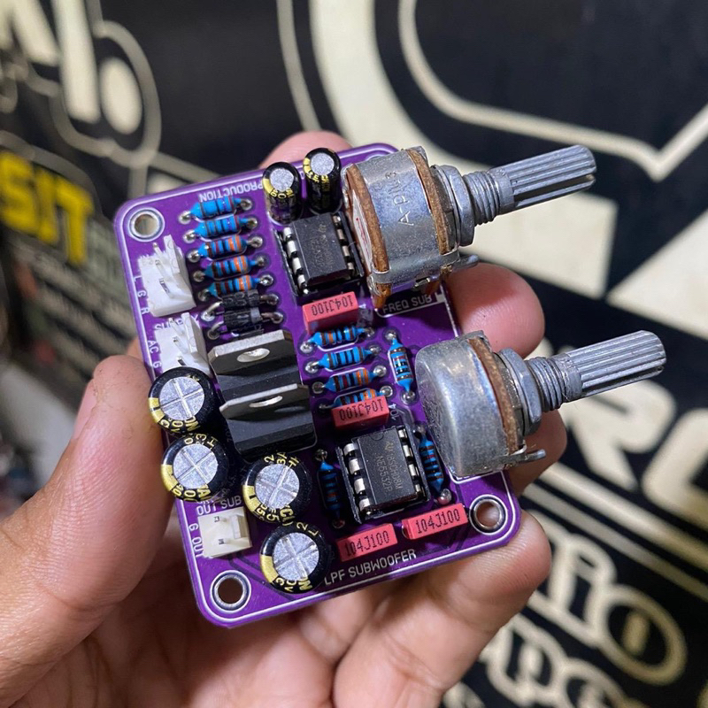 Kit Lpf Filter Subwoofer Njeduk Glerr