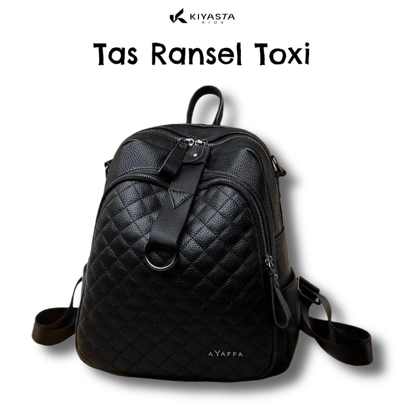 TAS RANSEL CEWEK TOXI TAS PUNGGUNG TAS KULIAH