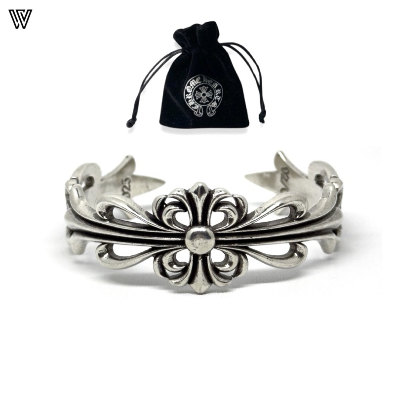Chrome Hearts Double Floral Bracelet