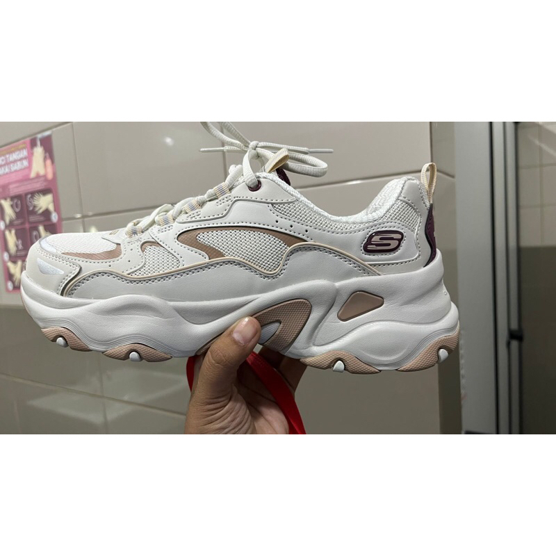 Skechers d’lites 5.0 - white Baru 1x Pakai