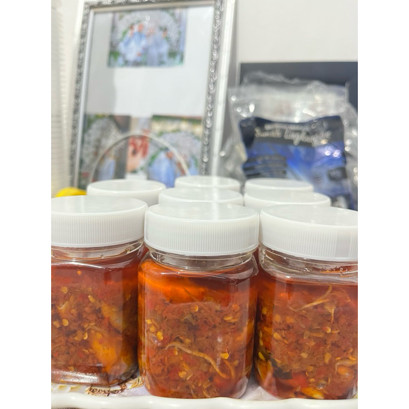 

Sambel Cumi Asin Keblinger Pedas nampollll