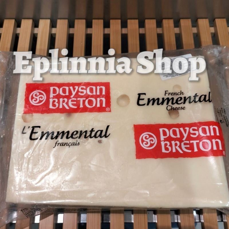 

Paysan Breton L'Emmental Cheese 250 gr - Keju Emmental Emental