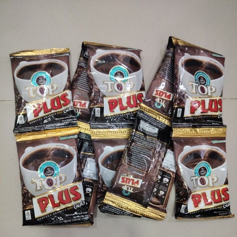 

kopi top plus per renceng isi 10 pcs