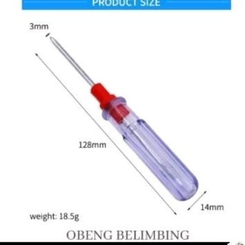 OBENG KECIL MIN PLUS