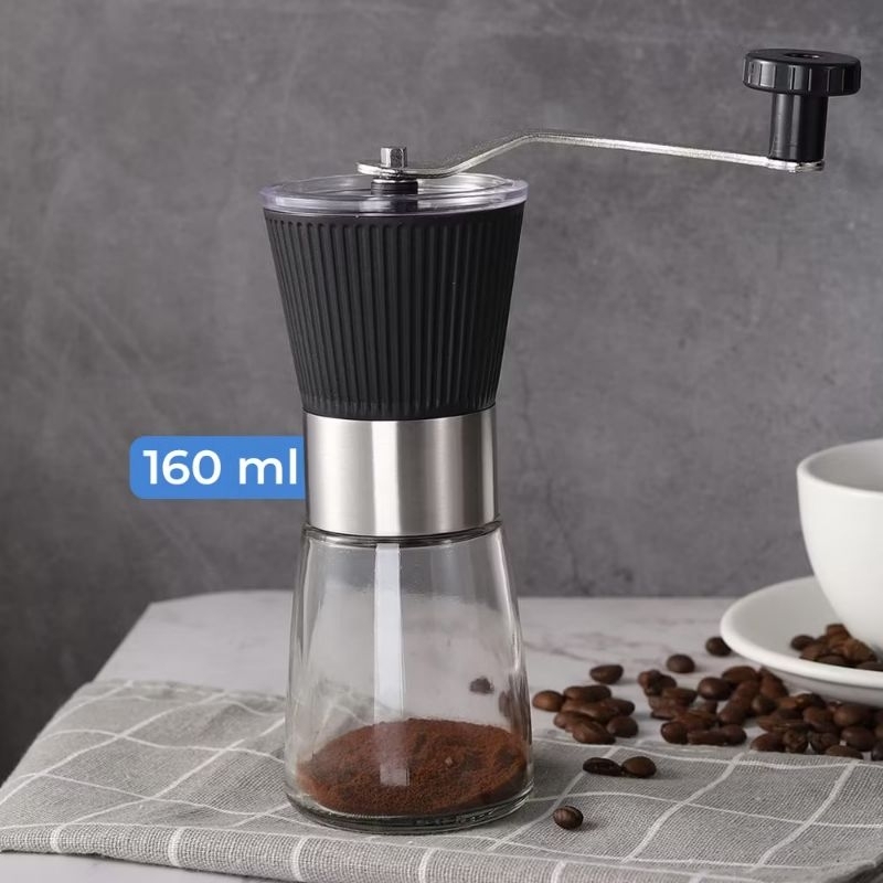 PENGGILING BIJI KOPI MANUAL MESIN COFFEEGRINDER HALUS KASAR GILINGAN STARCAM