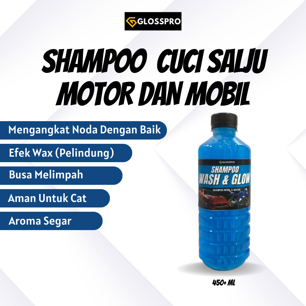 Shampoo Mobil Motor Snow Wash GLOSSPRO