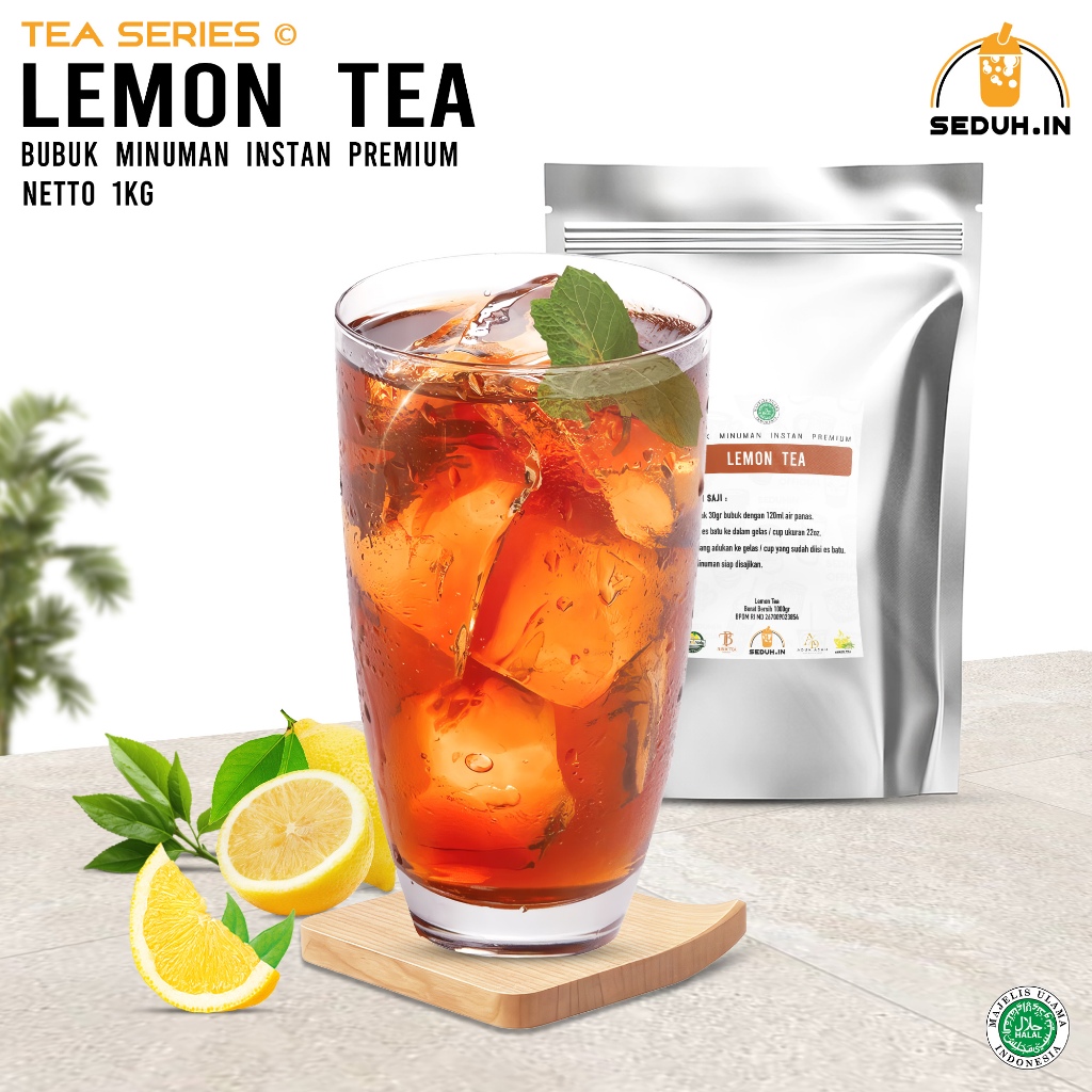 

SEDUHIN - OFFICIAL - Lemon Tea 1KG / Bubuk Minuman PREMIUM