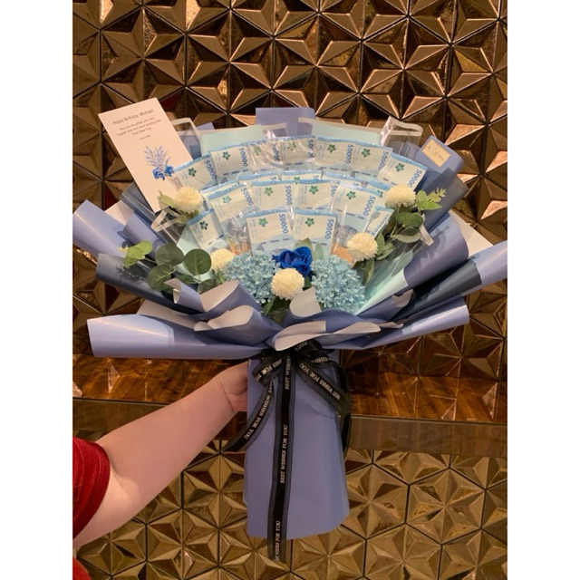 Buket Uang Money Bouquet 20Lembar