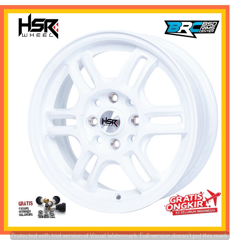 velg buat mobil sigra ayla calya hsr aeri r14 velg racing  hsr bsd tangsel