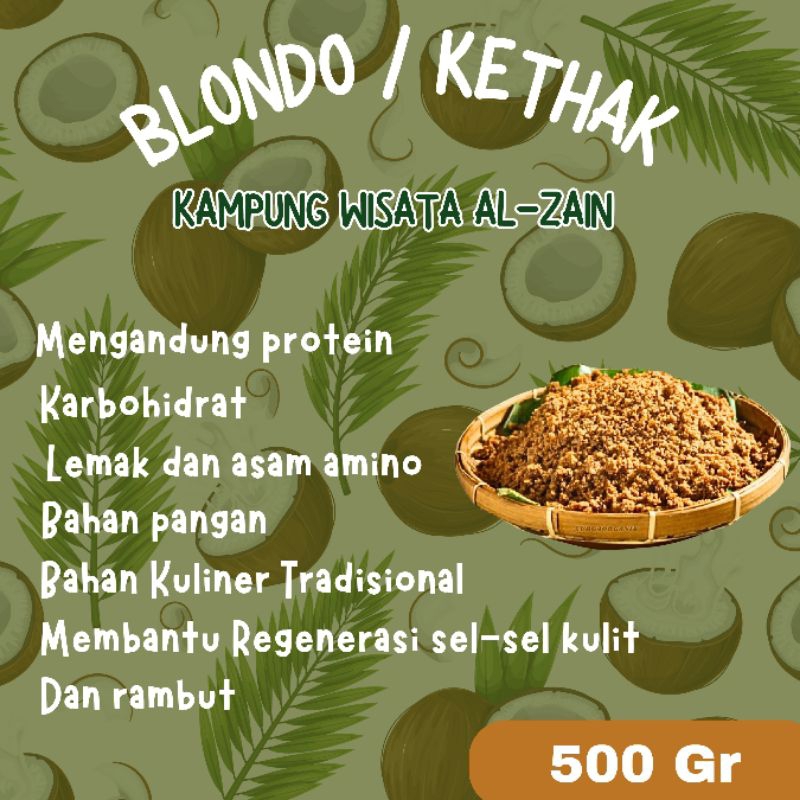 

Blondo Blendo Kethak Al-Zain 500Gr