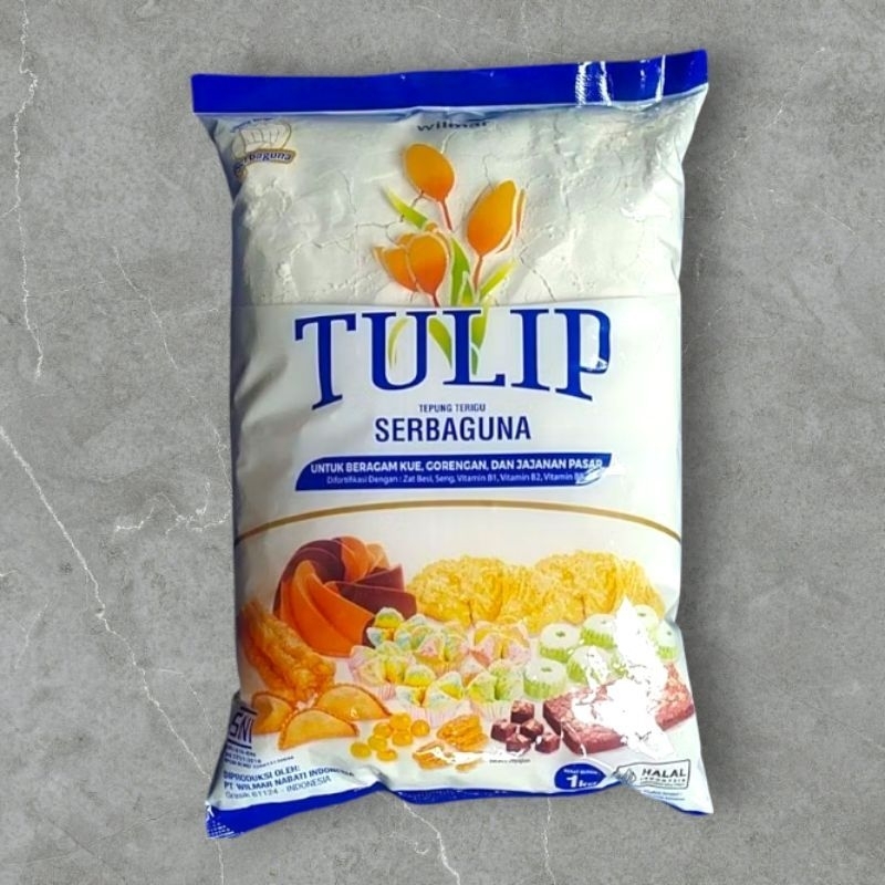 

Tulip Tepung terigu serbaguna 1kg