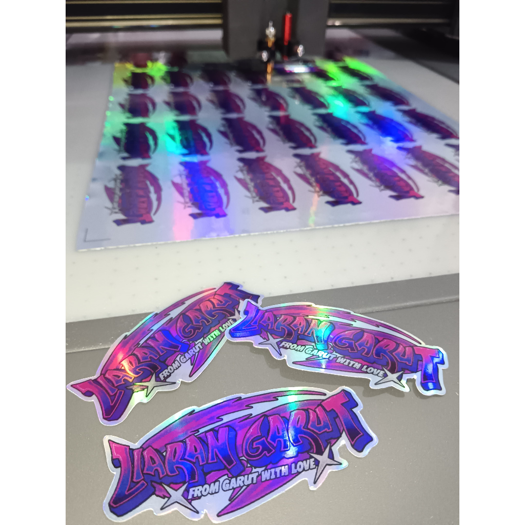 

CETAK STICKER CUSTOM HOLOGRAM METERAN - FREE CUSTOME DESIGN