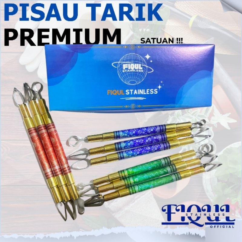 PISAU TARIK PREMIUM GOLD/PISAU TARIK DAUN PREMIUM/PISAU THAILOOK