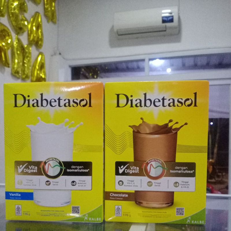 

Diabetasol 170 gr vanila dan coklat