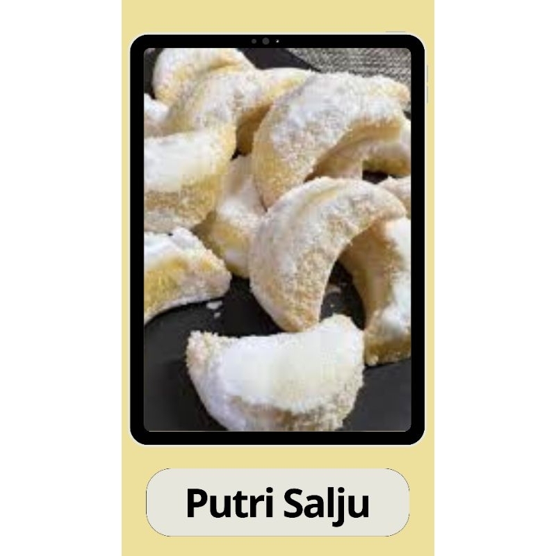 

Kue Kering Putri Salju Lembut Lumer Enak Lezat 300 Gram