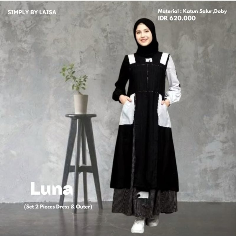 Luna Dress Simply by Laisa Set Dress & Outer