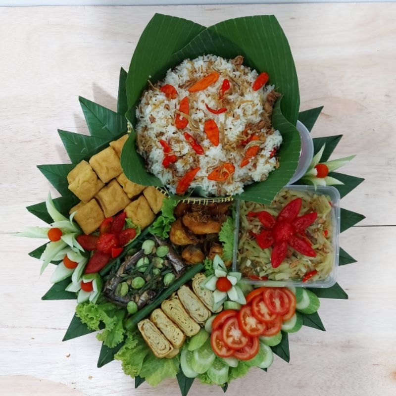 

Nasi liwet bakul untuk 10porsi