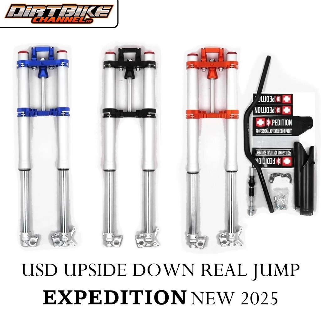 SHOCK DEPAN USD REAL JUMP EXPEDITION KLX DTRACKER 150 CRF 150 WR 155 TRAIL CROSS SUPERMOTO