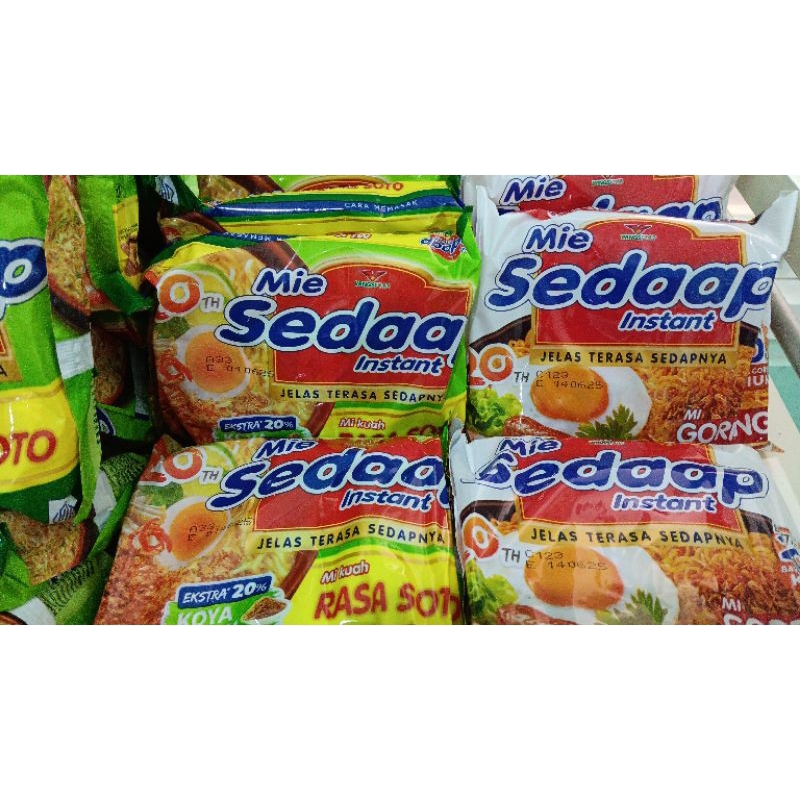 

Mie Sedaap Goreng dan Mie Sedaap Soto