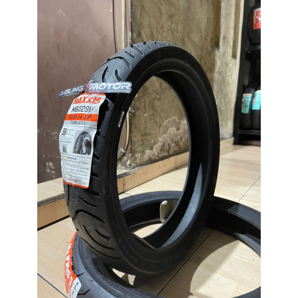 ban maxxis M6029W 80/80-14 tubless