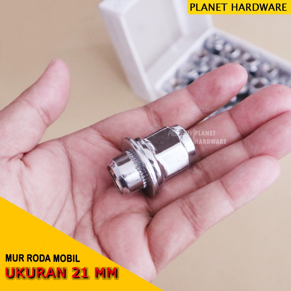Mur Baut Roda Mobil Kuda Kijang APV Model Ring Botol - Harga Satuan