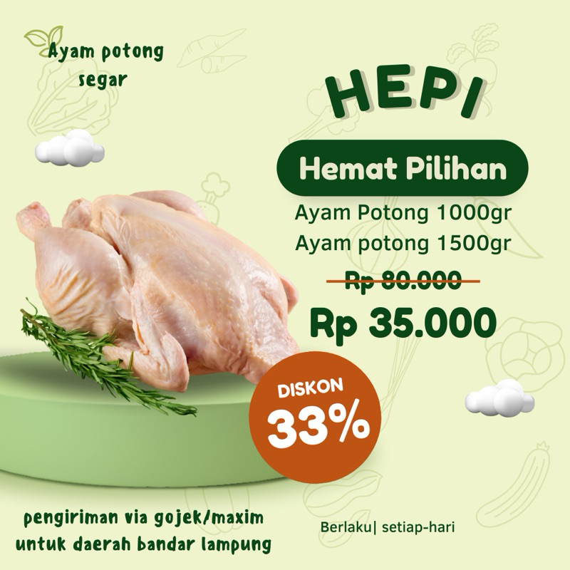 

AYAM POTONG FRESH