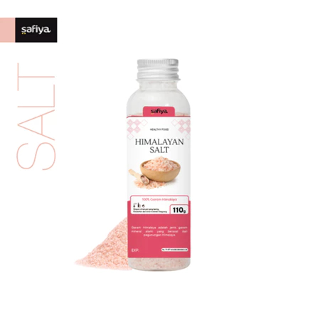 

Garam Himalaya 110 Gram Safiya Botol Pink Himalayan Salt Premium