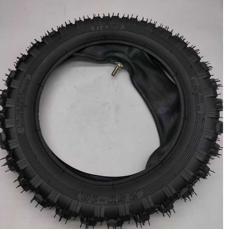 Ban 1 Set Merk YIHENG  ( Luar + Dalam ) Mini Motor Trail - Ukuran 2.50-10 - 2 tak - 49cc