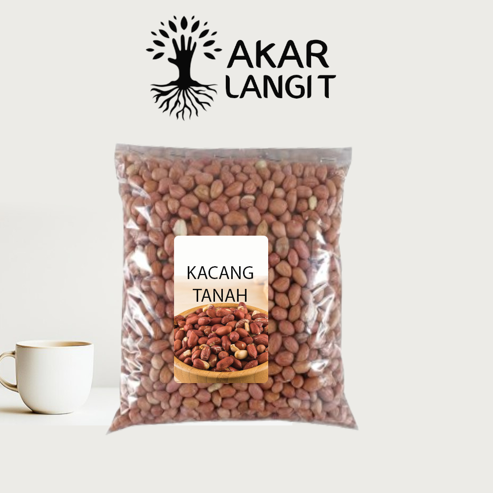 

Kacang Tanah Kulit Mentah 1Kg kinned Peanut Kernel Raw