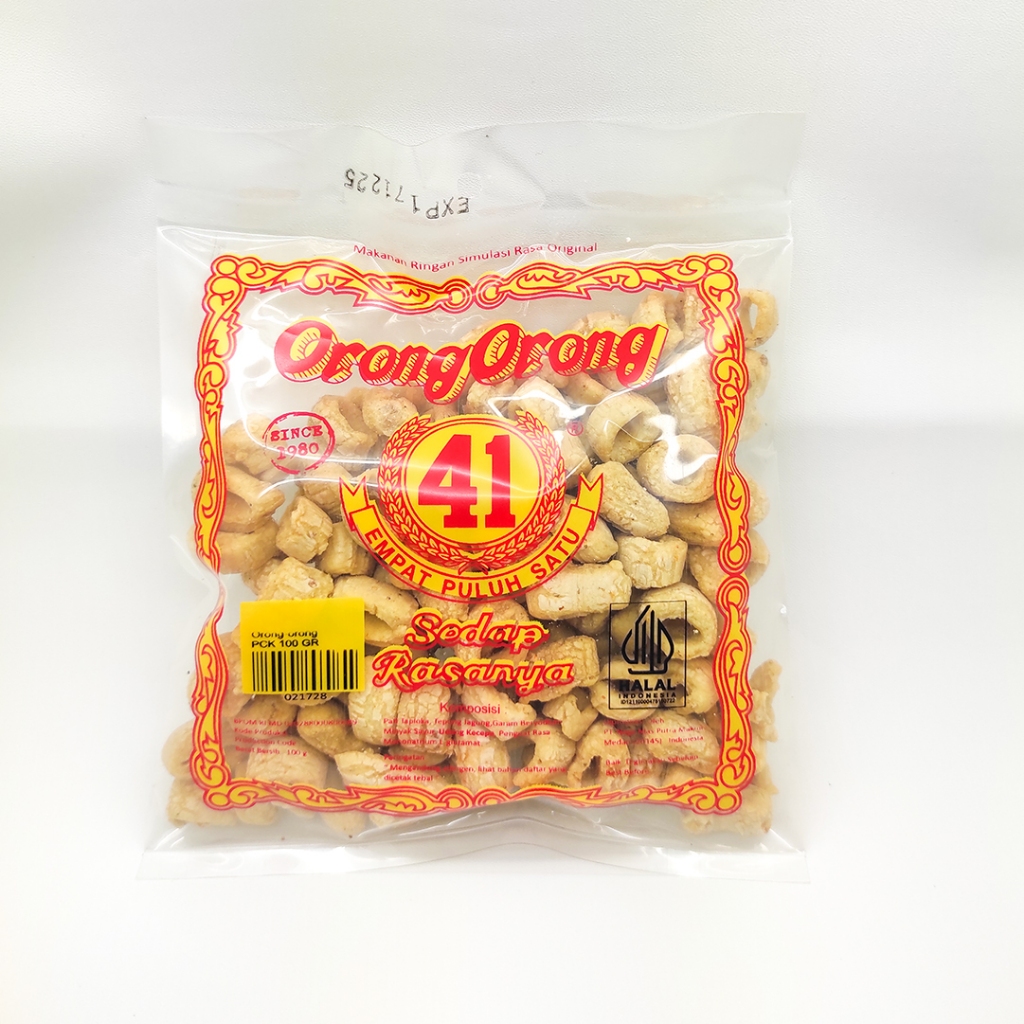 

Orong Orong 41 Rasa Original 100 Gram