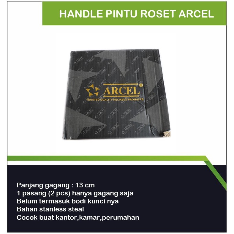 Handle Pintu Roset Arcel / Pegangan Pintu / Kunci Pintu Pisah/pegangan pintu arcel