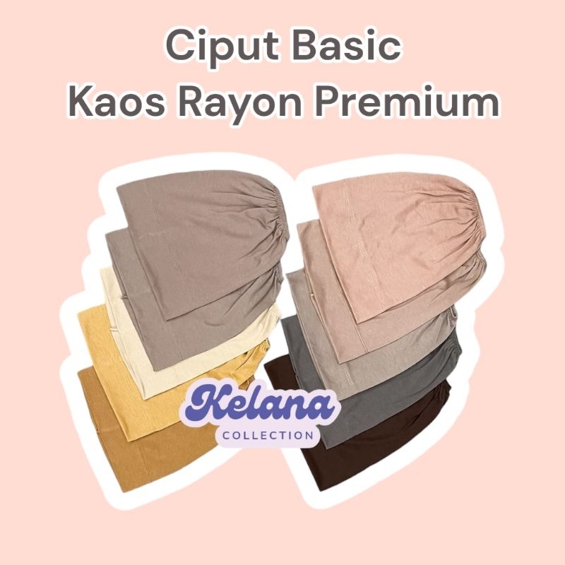 CIPUT BASIC BAHAN KAOS RAYON PREMIUM BUKAN PE