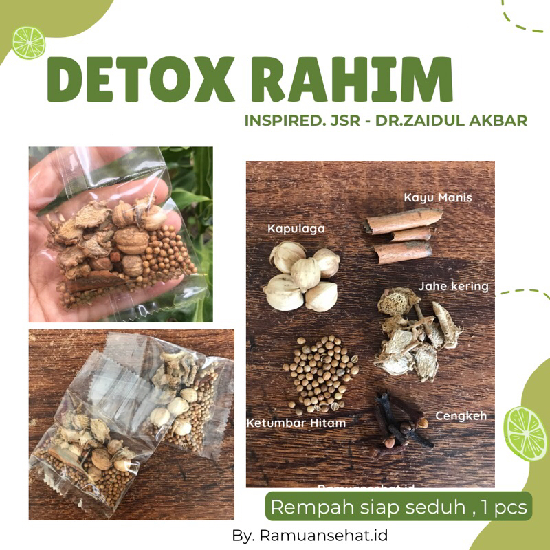 

JSR Detox Rahim | Promil | Haid Tidak Lancar