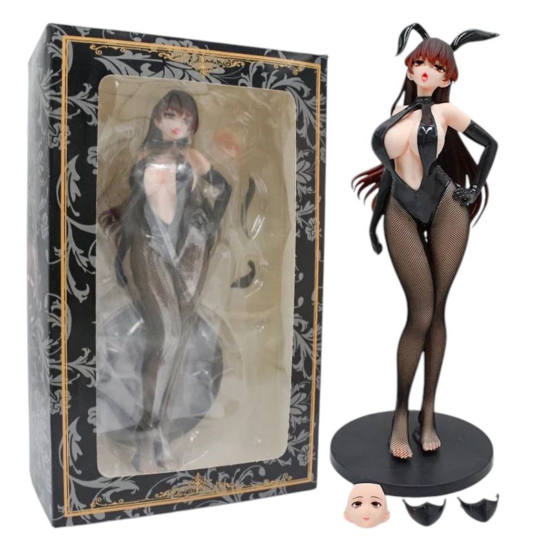 Action Figure Anime Mishiranu Joshikousei Ni Kankensareta Mangaka No Hanashi Konata Bunny Kelinci Gi