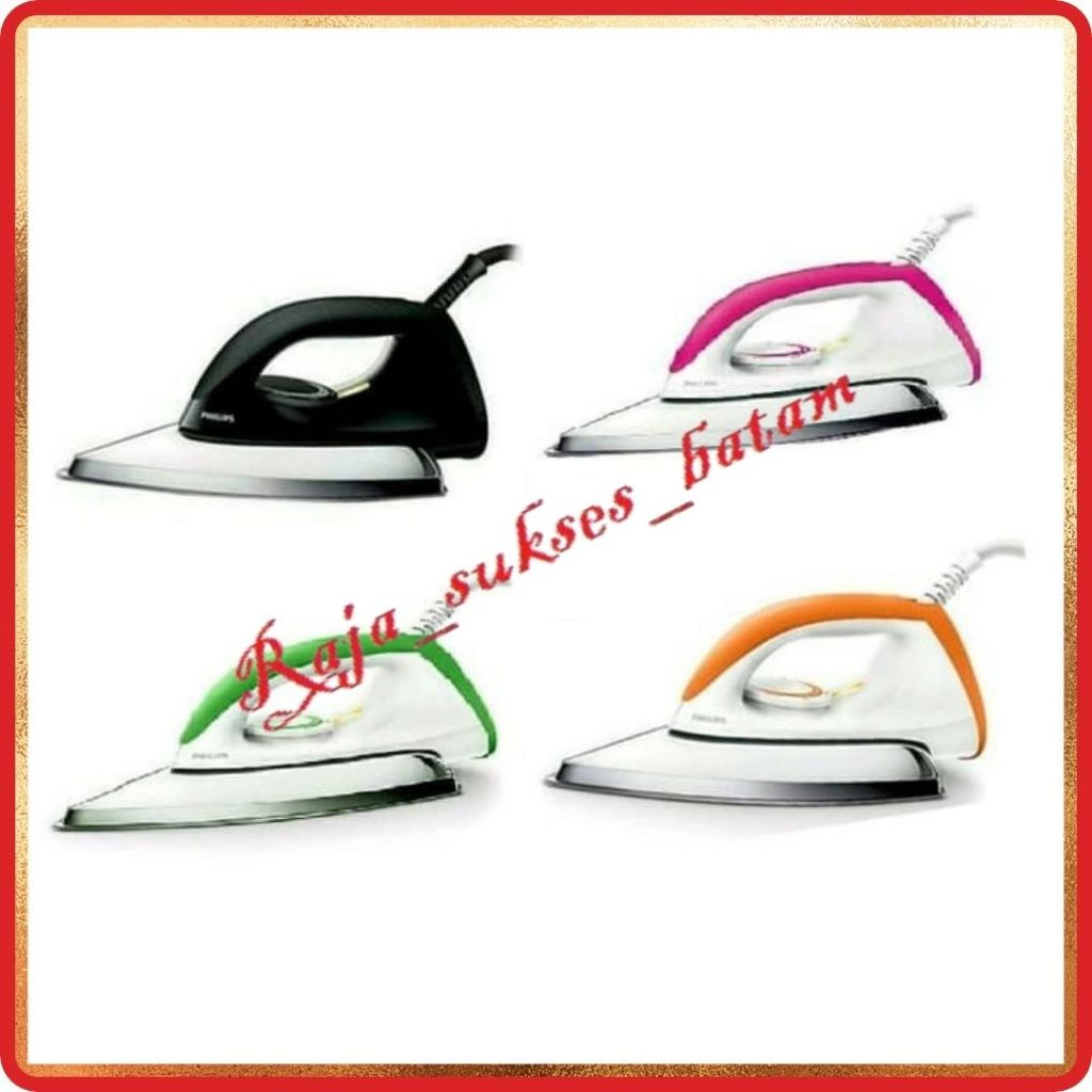 Setrika Philips HD 1173 / Philips Dry Iron HD1173 Garansi Resmi BATAM