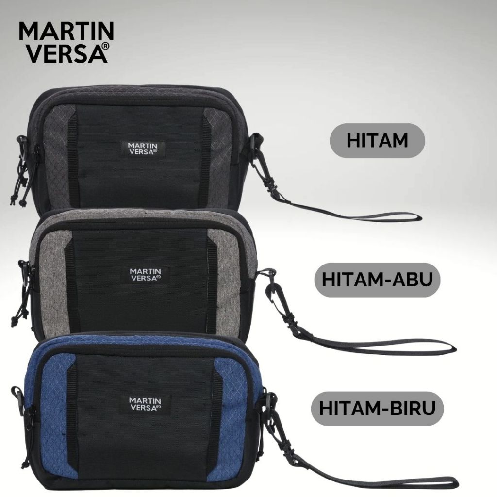 MARTIN VERSA Tas Gianni S Tas Selempang Pria Slingbag