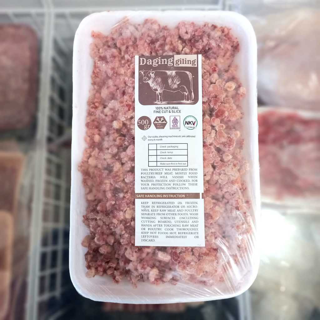 

AJ Beef Daging Giling 500g - Minced Beef - Daging Sapi Giling | Festive Frozen Food