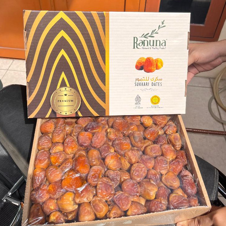 

Kurma Sukari Premium wrapping Ranuna 3kg