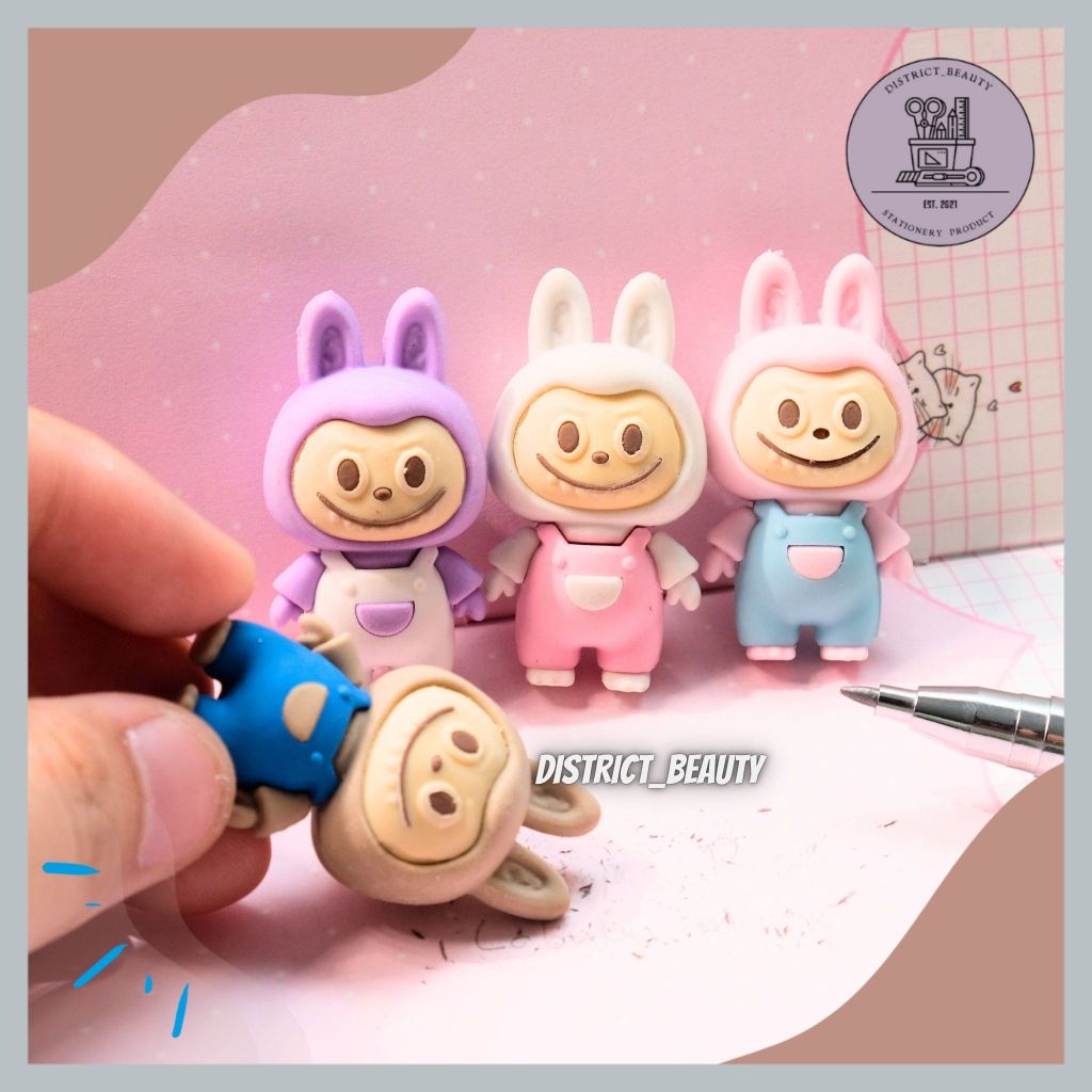 

PENGHAPUS MINIATUR LABUBU FULLBODY PENGHAPUS PENSIL STIP HAPUSAN BONEKA LABUBU FULLBODY FULLCOLOR PENGHAPUS LUCU TERMURAH