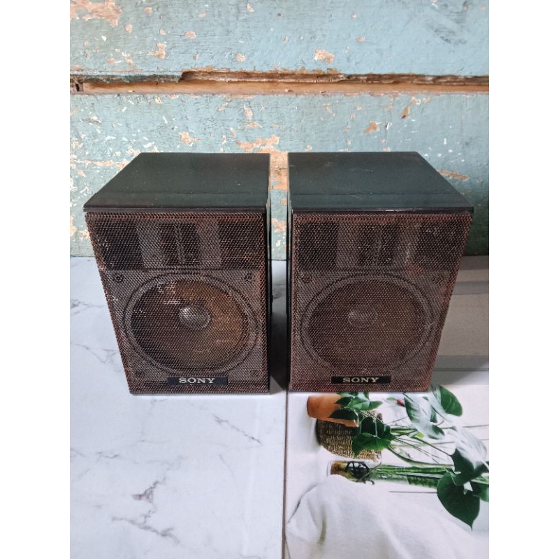 speaker pasif sony mini 4 inc cabutan compo lawas