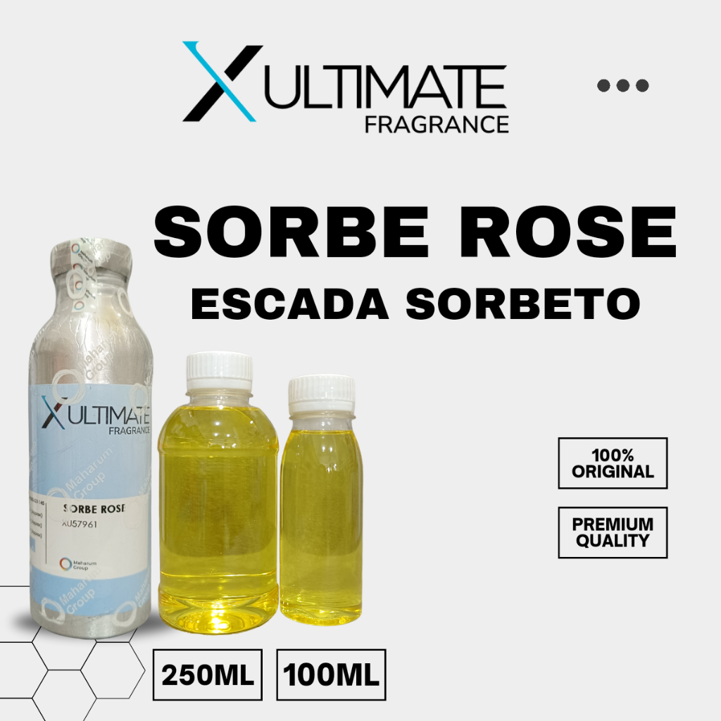 Bibit Parfum Escad4 Sorbet0 100ml X-Ultimate Sorbe Rose