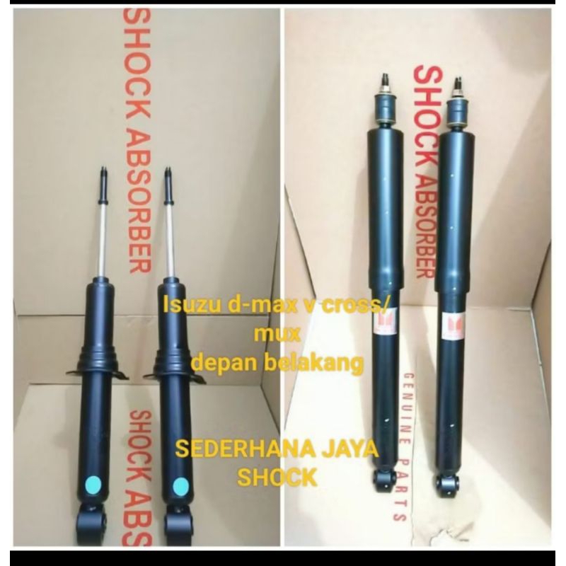 shock absorber shockbreaker Isuzu mux/mu-x depan belakang