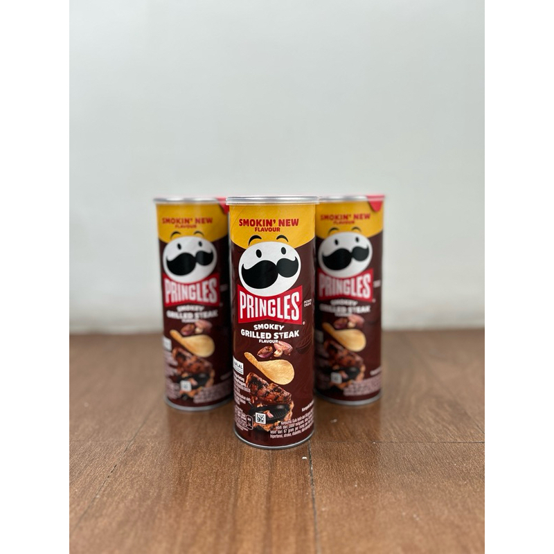 

Pringles Smokey Grilled Steak New