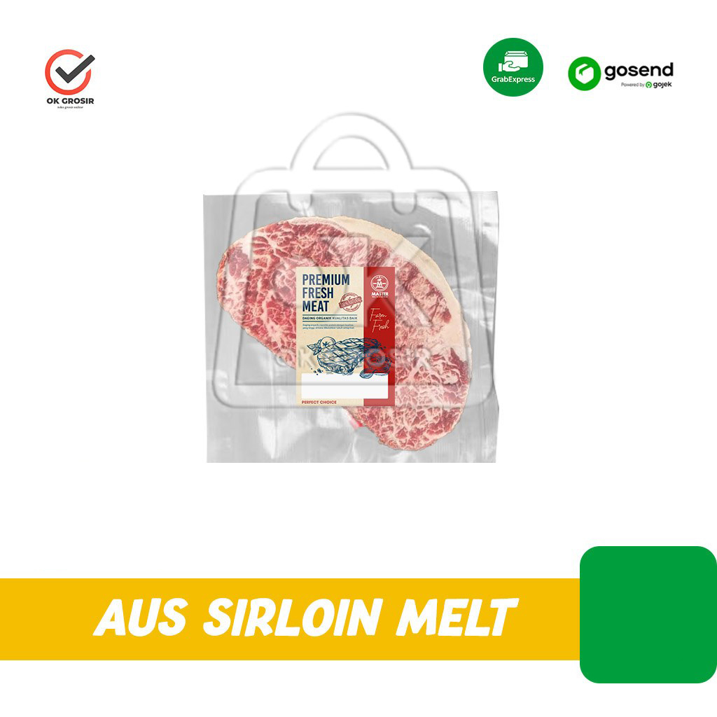 

Beef Steak AUS Sirloin Meltique 170gr (KHUSUS INSTANT)