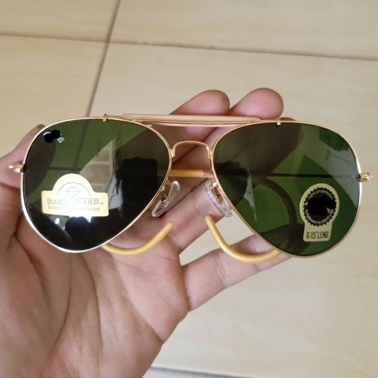 KACAMATA BL PRIA KACA ASLI 3030 DIAMOND HARD ANTI SILAU